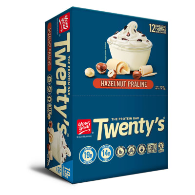 Your Goal Twentys Hazelnut Praline (Display 12 unidades)