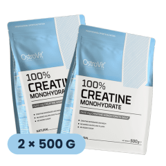PACK Creatina OstroVit 500 g c/u (2 Unidades)
