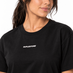Polera Suplestore Signature Negra