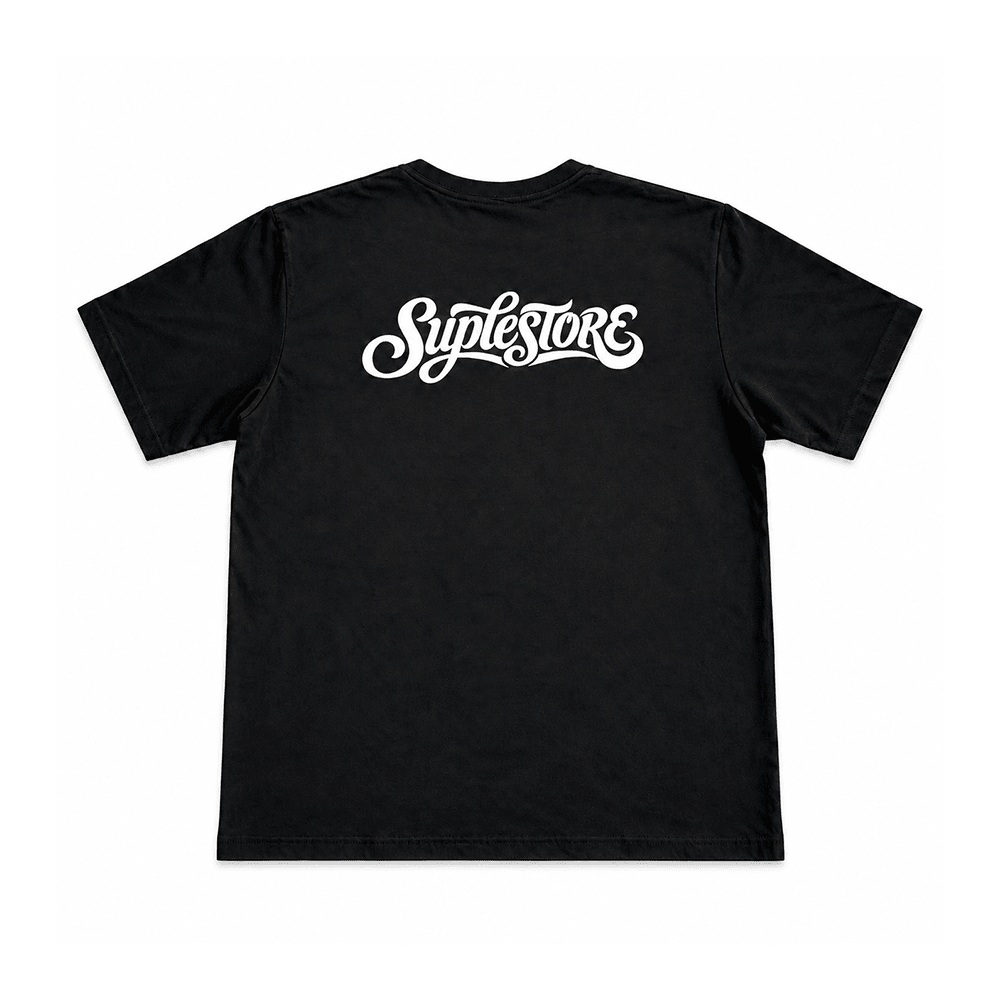 Polera Suplestore Signature Negra 2