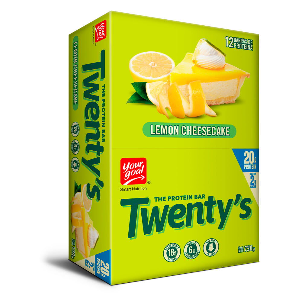 Your Goal Twentys Lemon Cheesecake (Display 12 unidades) 1