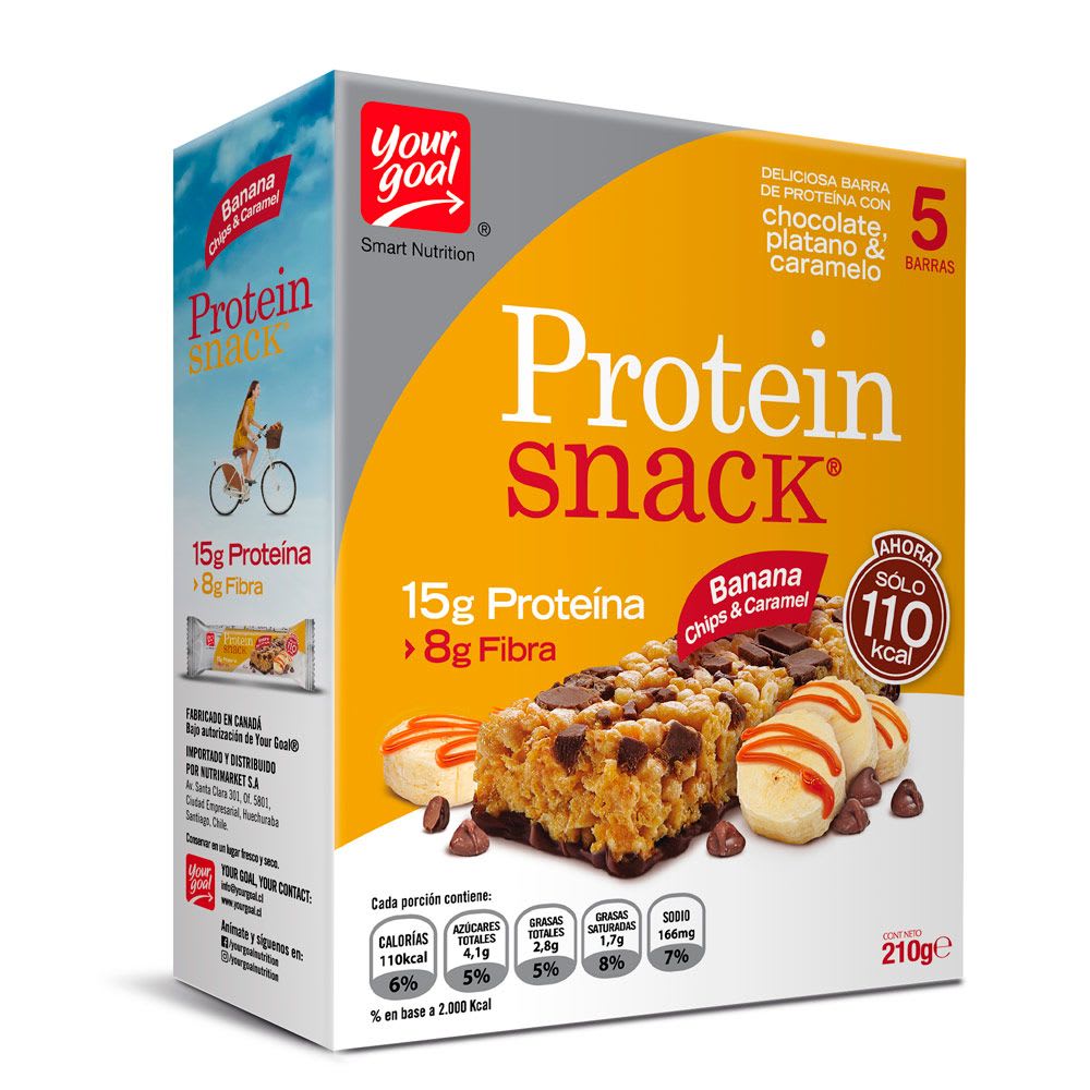 Your Goal Protein Snack Banana (Display 5 unidades) 1