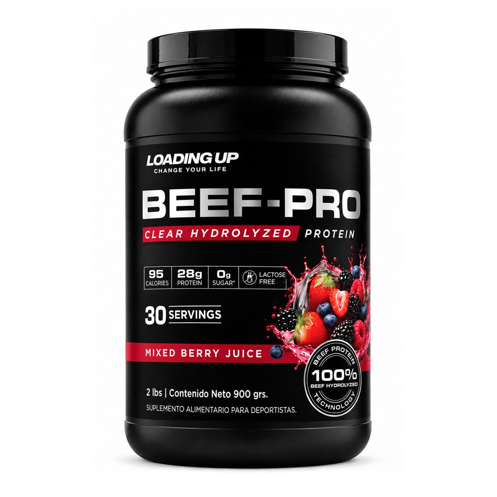 Loading UP Beef Protein Clear Hydrolyzed (900 g) 1