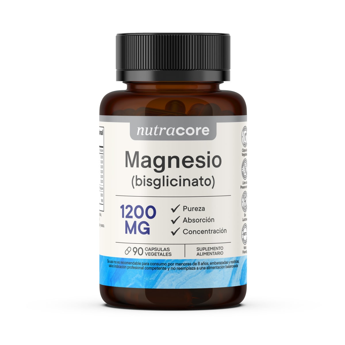 Nutracore Magnesio Bisglicinato 1200 mg (90 caps) 1