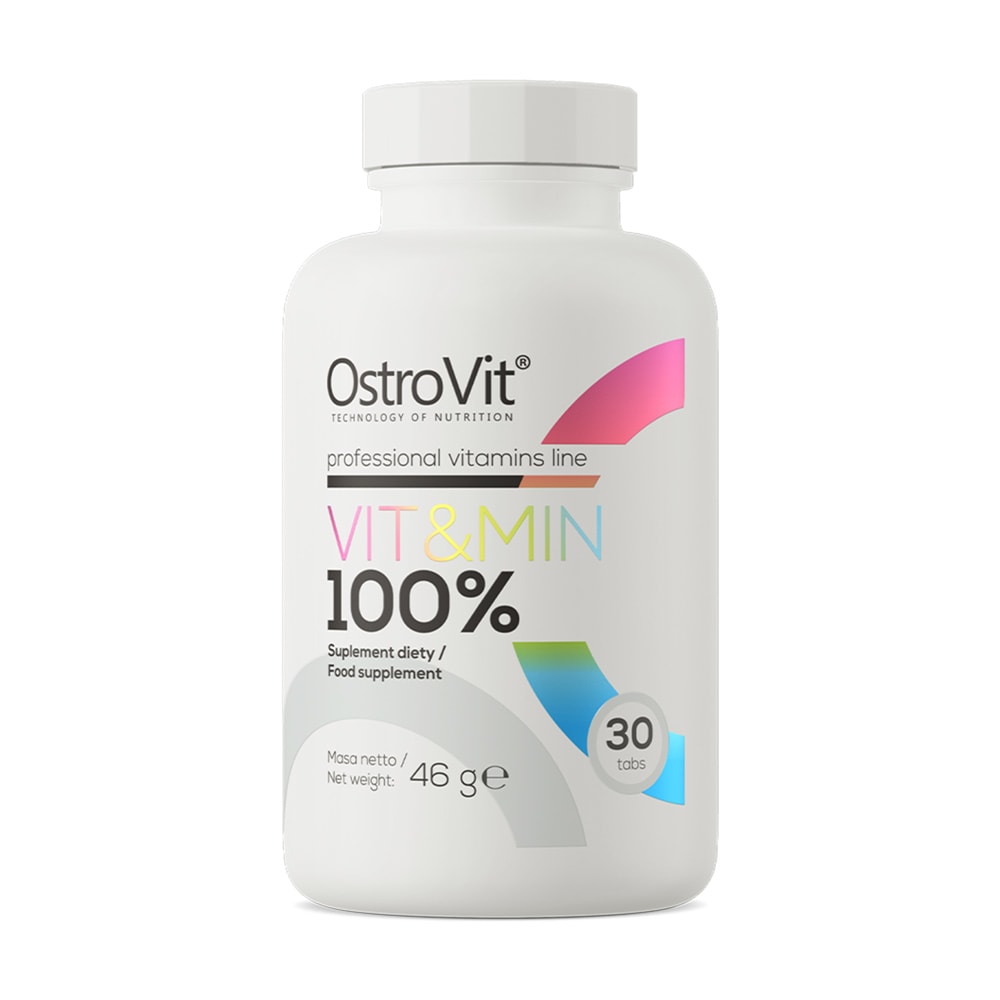 OstroVit 100% Vit&Min (30 tabs) 1