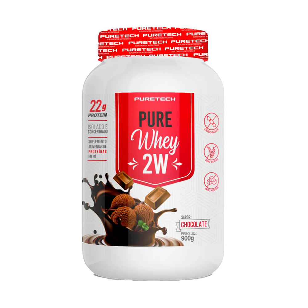 Puretech Pure Whey 2W + ISO (900 gr) 1