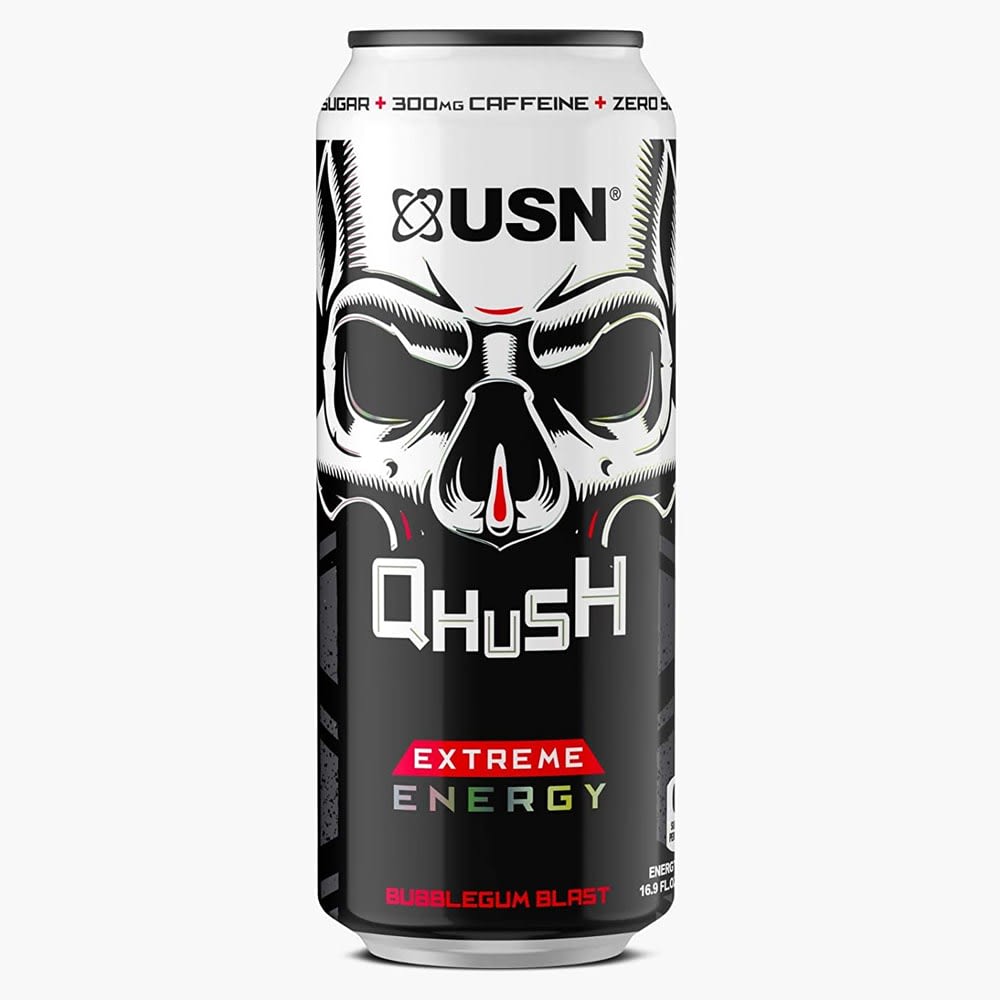 USN Qhush Extreme Energy Drink (500 ml) SupleStore Suplementos Deportivos Chile