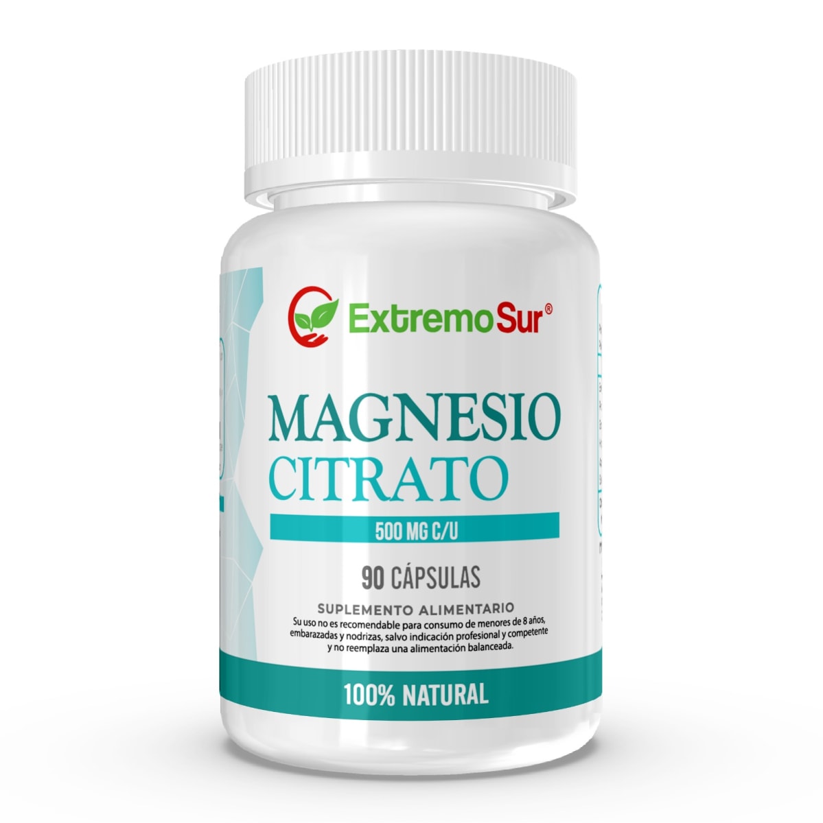 Extremo Sur Magnesio Citrato 500 mg (90 caps) 1