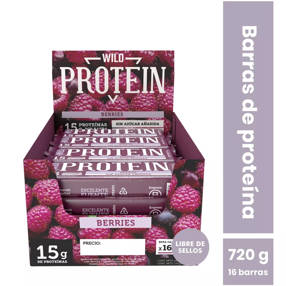 Wild Protein Berries (Display 16 unidades) 1