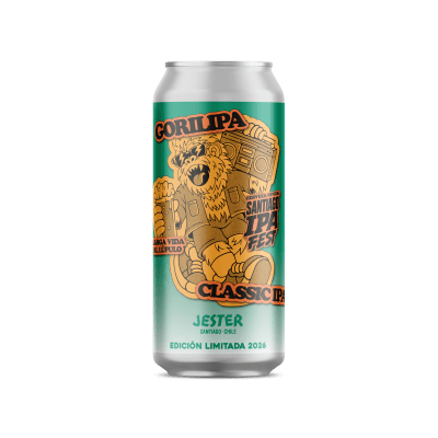 Gorilipa, Classic IPA - 6.0° Alc. - 4 x 473cc