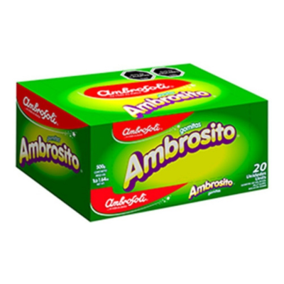GOMITAS AMBROSITO DISPLAY 20 UND.