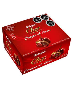 CHER (CEREZAS AL LICOR) 24UND