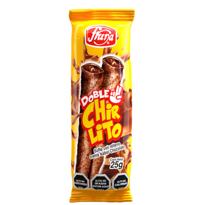 CHIRLITO DOBLE X10 CHOCO