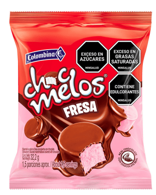CHOCMELO FRUTILLA 32 GR.