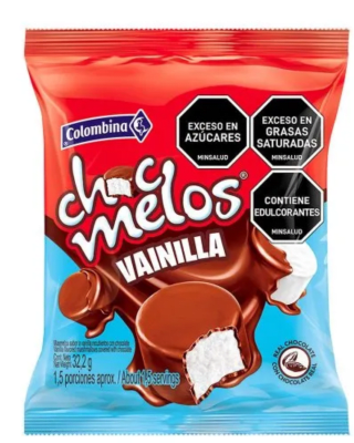 CHOCMELOS VAINILLA 32GR.