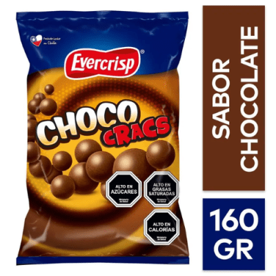 CHOCO CRACS 160 GR.