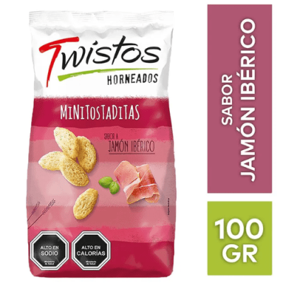 TWISTOS JAMON 100 GR.