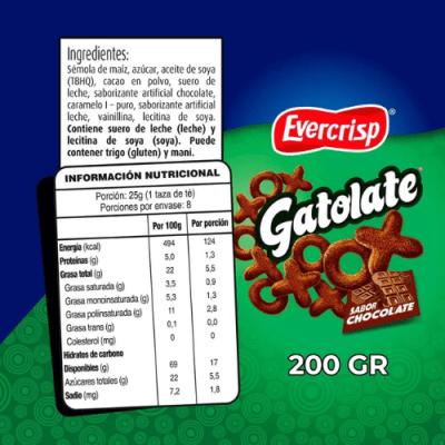 GATOLATE 200 GR.