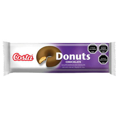 DONUTS CHOCOLATE 100 GR.