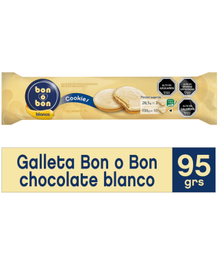 GALLETA BONOBON BLANCO 95GR