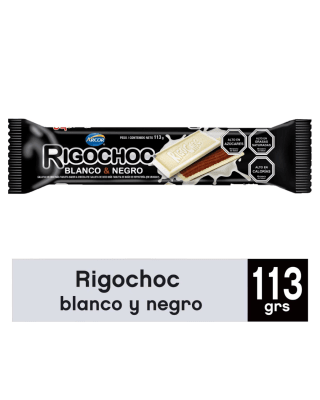 RIGOCHOC BLANCO Y NEGRO 113GR