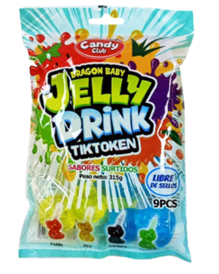 JELLY DRAGON BABY 9 UND.