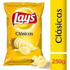 PAPAS LAYS 250GR