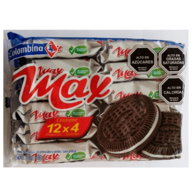 GALLETA MAX CREMADA 12 X 4