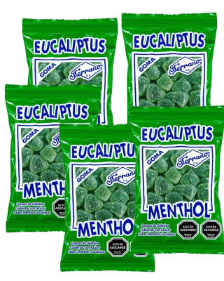 MENTHOL EUCALIPTUS 45 GR. X 5 UND