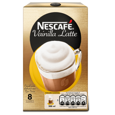 NESCAFE MIXES VAINILLA LATE 8UND.