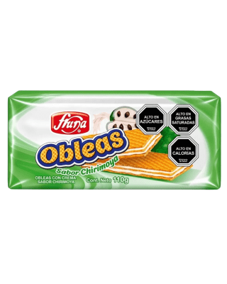 OBLEA FRUNA CHIRIMOYA 110GR