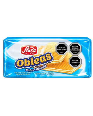 OBLEA FRUNA HELADO 110 GR.