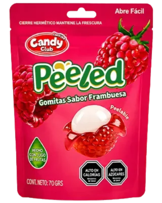 PEELED FRAMBUESA 70GR