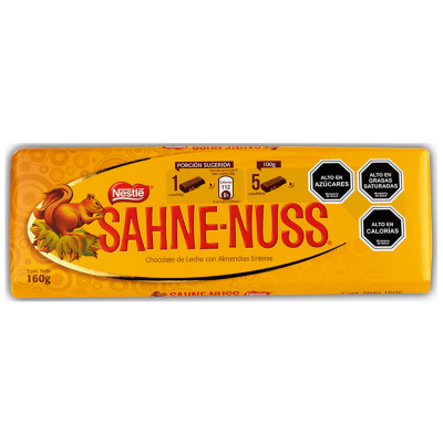 SAHNE NUSS TABLETA 160GR.