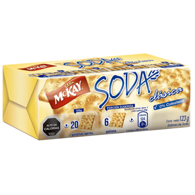 MCKAY SODA CLASICA 180GR.