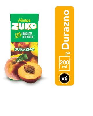 BOMBILLIN ZUKO DURAZNO 200CC
