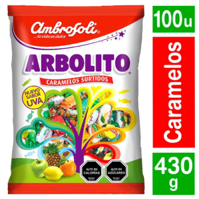 CARAMELO ARBOLITO 430 GR.