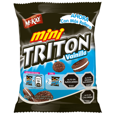 TRITON MINI VAINILLA 40GR.