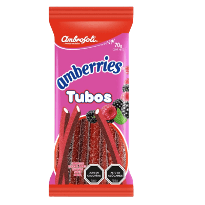 TUBOS AMBERRIES 70G