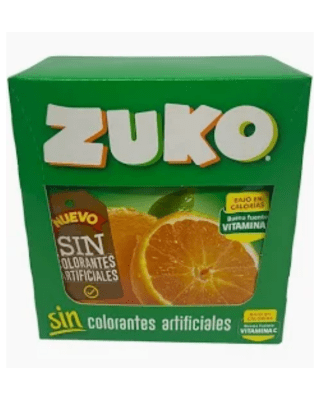 DISPLAY ZUKO POLVO NARANJA
