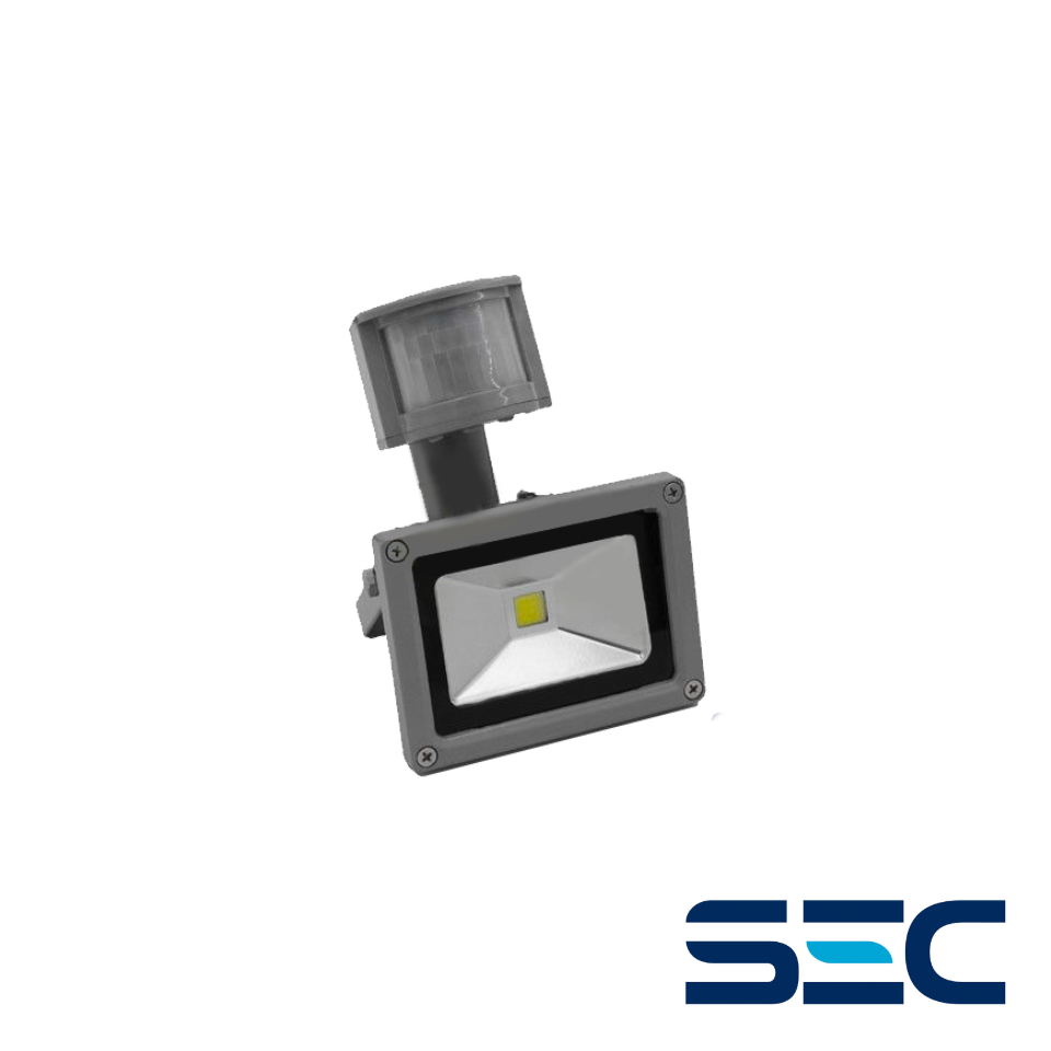PACK 10 FOCO 10W COB CON SENSOR