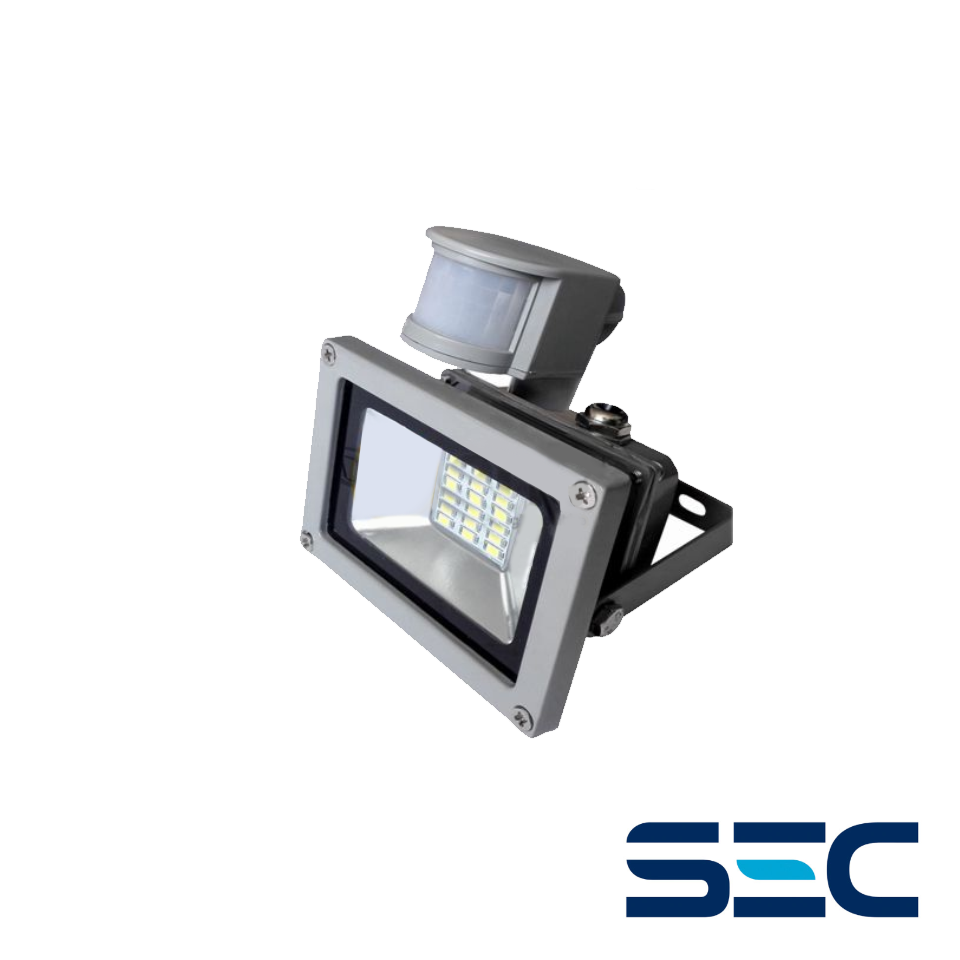 PACK 10 FOCO 10W SMD CON SENSOR