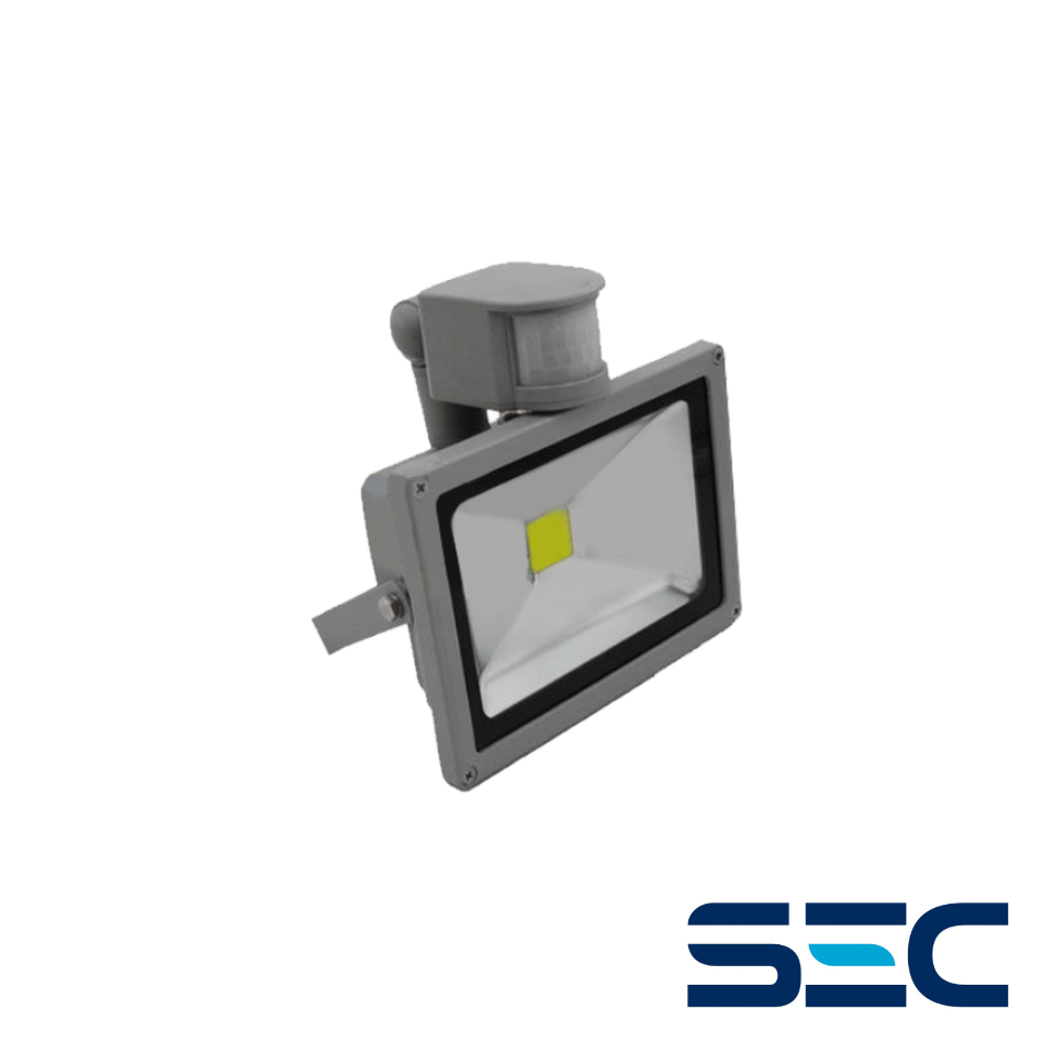 FOCO 20W COB CON SENSOR