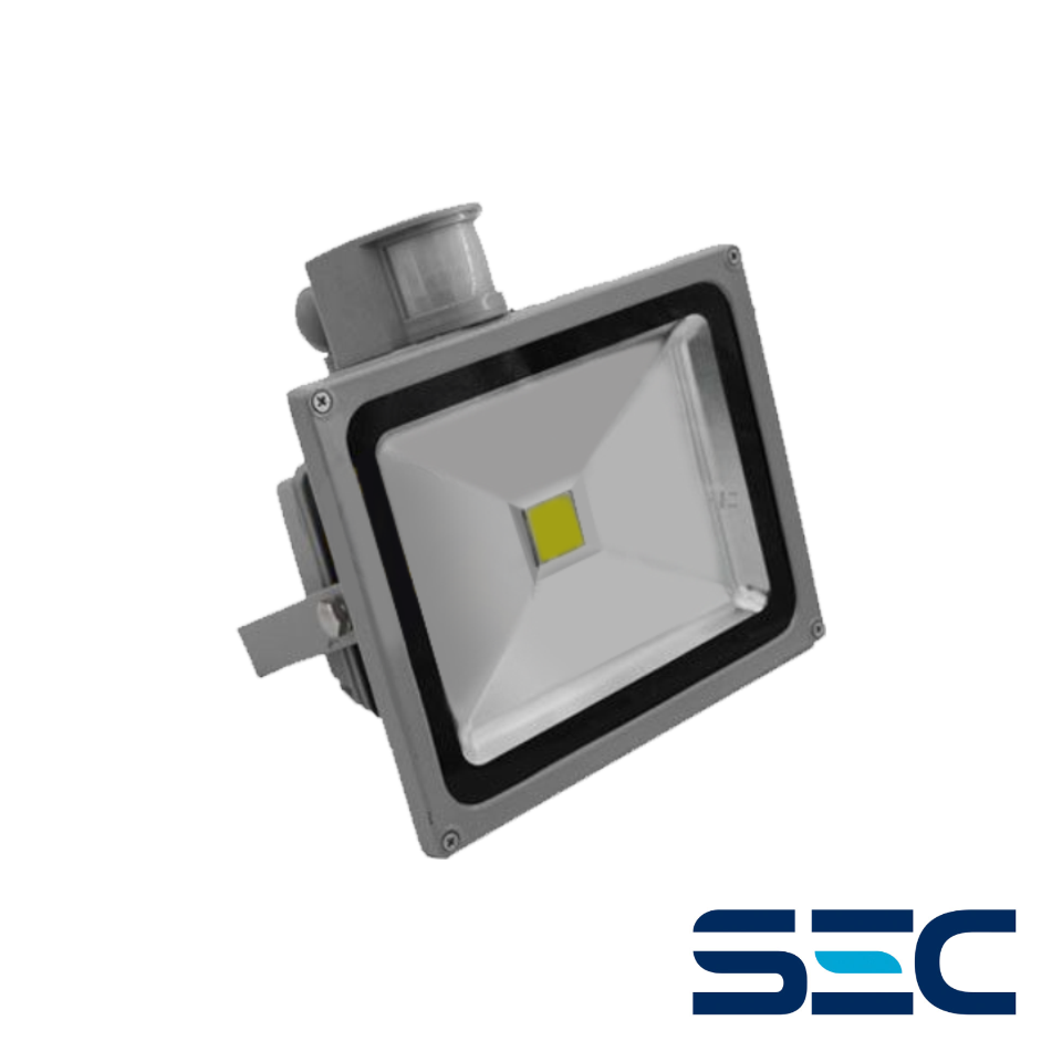 PACK 10 FOCO 50W COB CON SENSOR