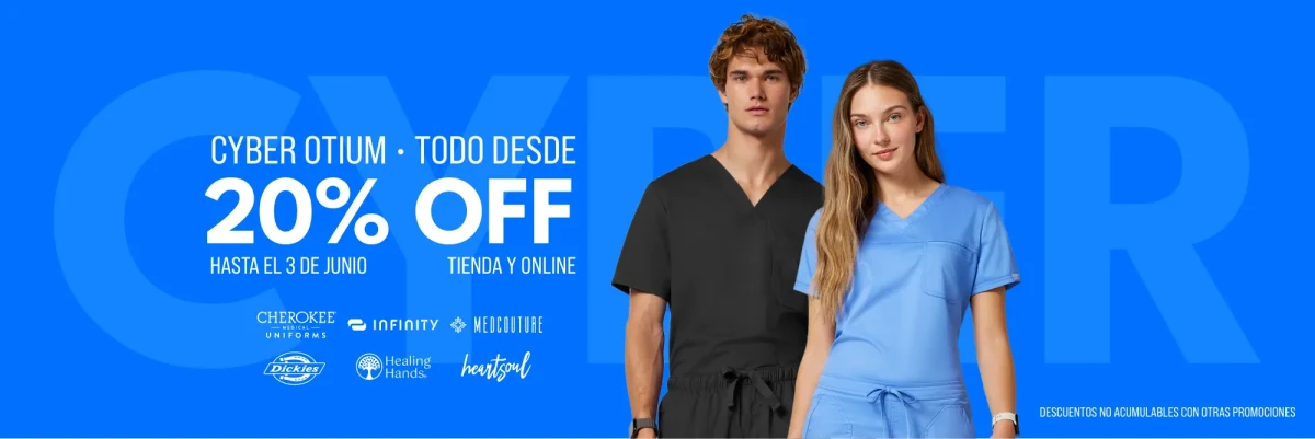 CYBER OTIUM • Hasta el 3 de junio • Todo desde 20% OFF • Tienda y Online