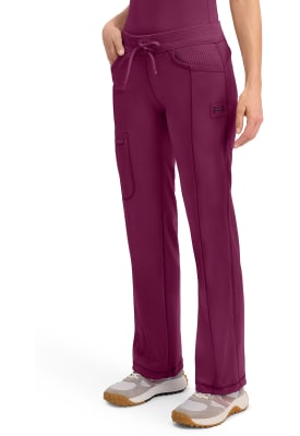 Pantalón Clínico Mujer  Infinity Tall 1123AT  Burdeo WIN