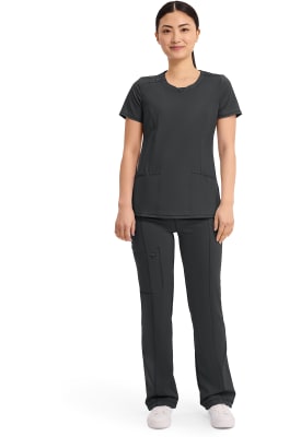 Polera Clínica Mujer Infinity 2624A Negro BAPS