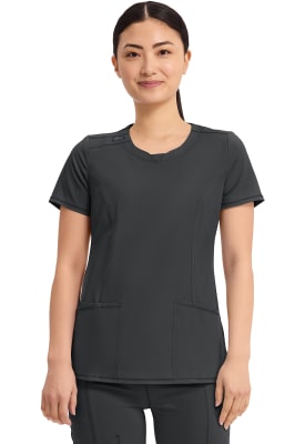 Polera Clínica Mujer Infinity 2624A Negro BAPS