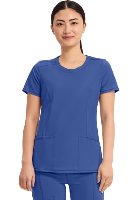 Polera Clínica Mujer Infinity 2624A Azul Rey GAB