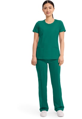 Polera Clínica Mujer Infinity 2624A Verde HNPS
